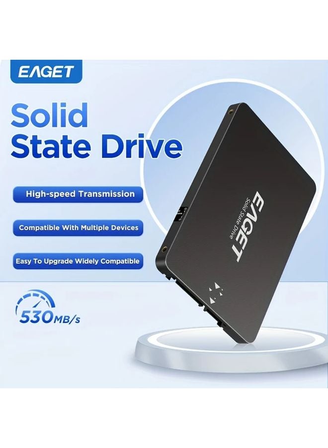 EAGET 120 جيجابايت 2.5 بوصة محرك أقراص الحالة الصلبة SATA3 لتحديث الكمبيوتر المحمول والكمبيوتر الشخصي - Image 1